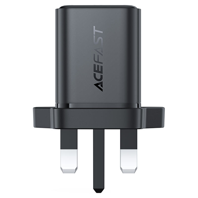 AceFast | 18495 | A125 | PD45W Gan (Usb C) Charger | UK | Black AceFast | 18495 | A125 | PD45W Gan (Usb C) Charger | UK | Black